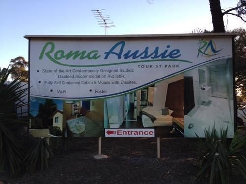 Roma Aussie Tourist Park Motel ภายนอก รูปภาพ