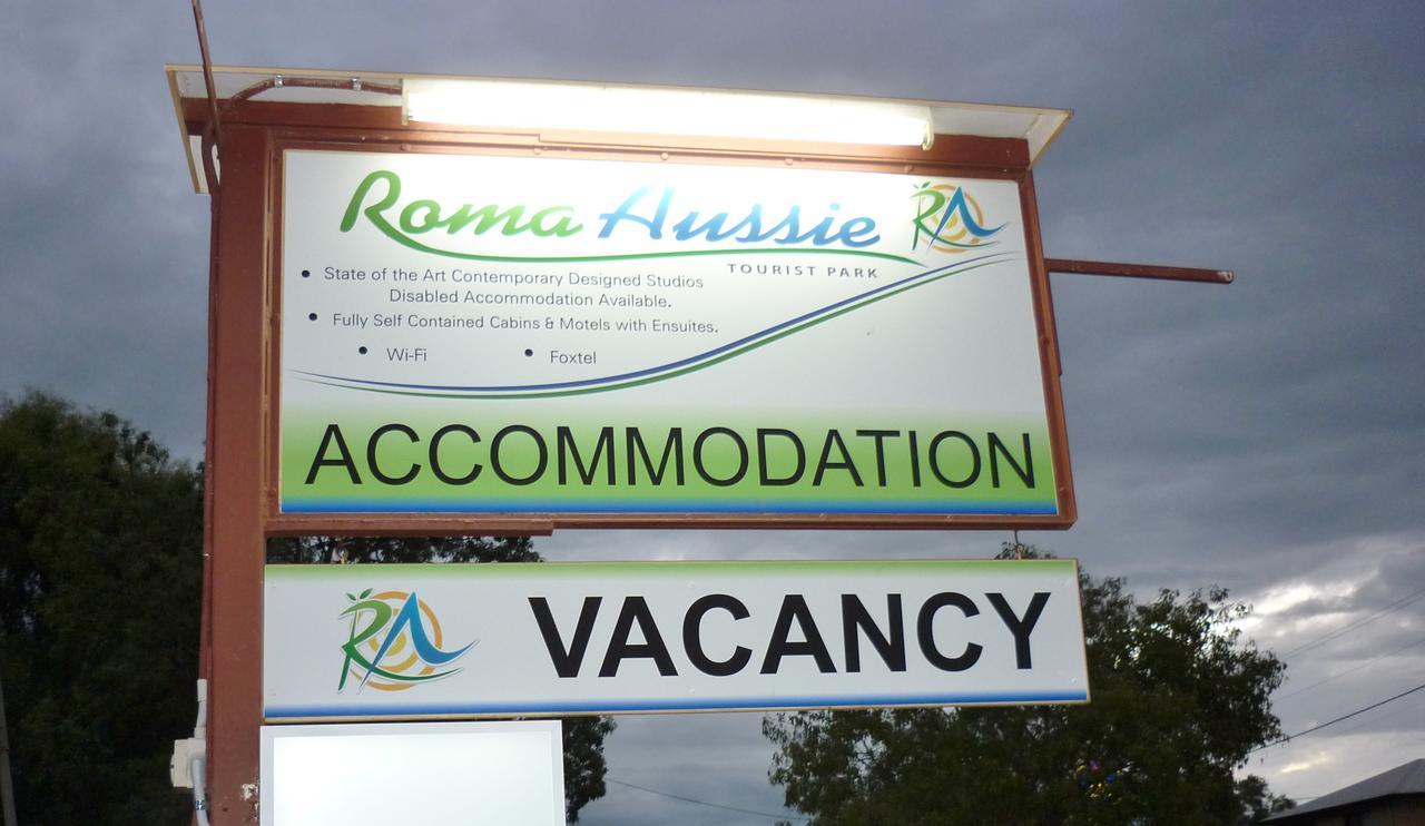 Roma Aussie Tourist Park Motel ภายนอก รูปภาพ